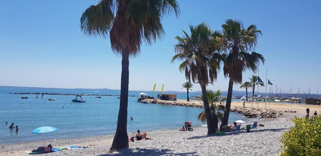 Апартаменты Studio Climatise Le Flot Bleu Proche Plages, Aeroport, Centre Formations, Cap 3000, Cerfpa Сен-Лоран-дю-Вар Экстерьер фото